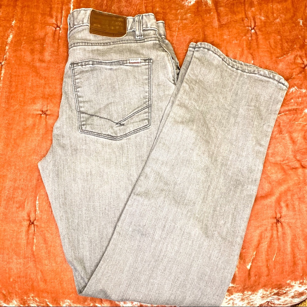 VANS V16 Custom Made Slim Fit Gray Jeans 30x30